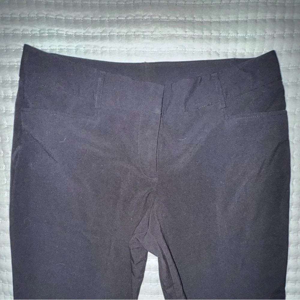 A. Beyer Black Flared Pants size jr 11. GUC